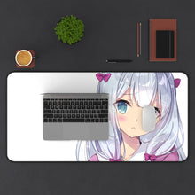 Load image into Gallery viewer, EroManga-Sensei Mouse Pad (Desk Mat) With Laptop
