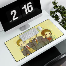 Load image into Gallery viewer, Hyuoka main members Mouse Pad (Desk Mat) With Laptop
