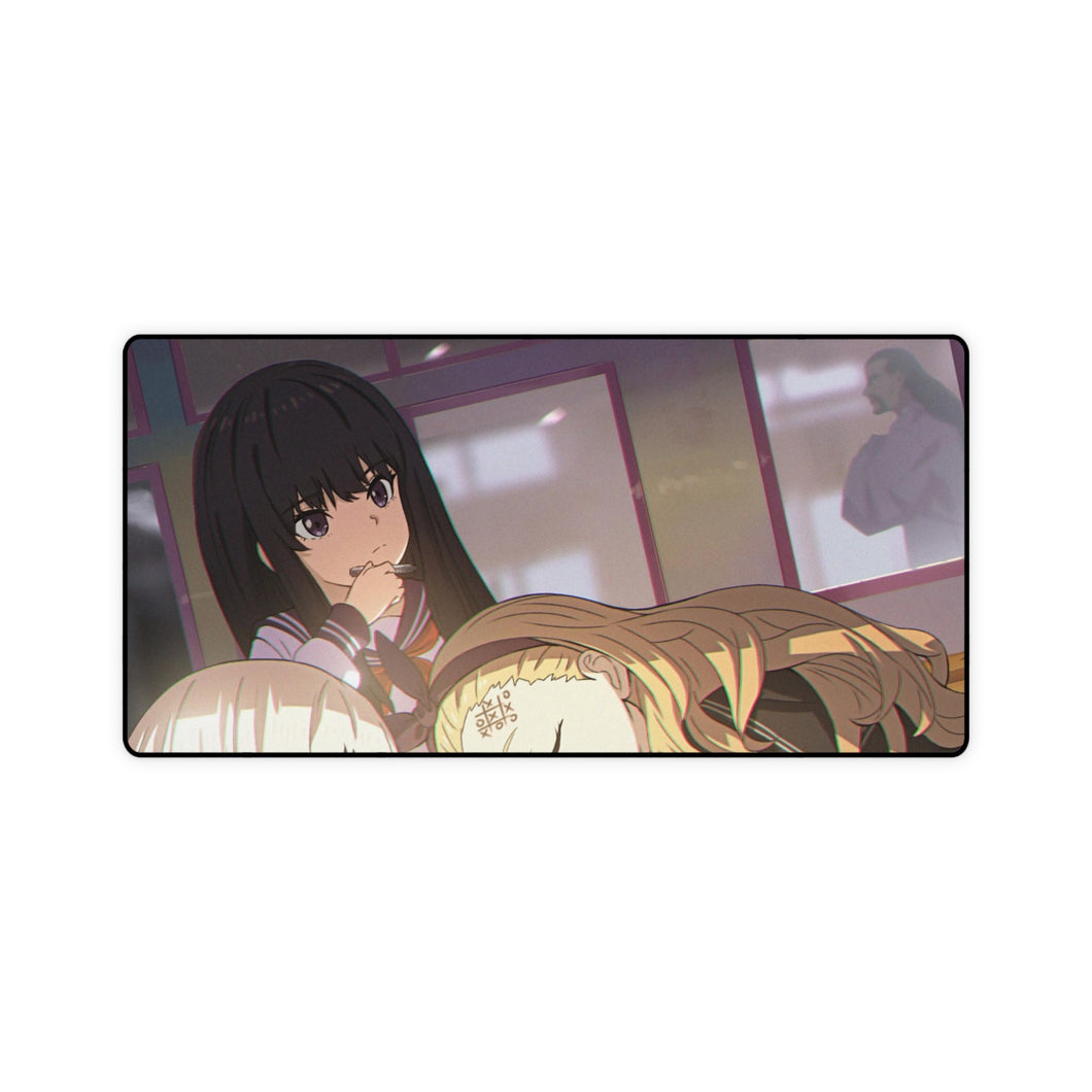 Lycoris Recoil Takina Inoue, Chisato Nishikigi, Kurumi Mouse Pad (Desk Mat)