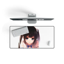 Load image into Gallery viewer, Is It Wrong to Try to Pick Up Girls in a Dungeon? Hestia Mouse Pad (Desk Mat) On Desk
