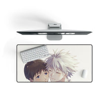 Load image into Gallery viewer, Anime Neon Genesis Evangelion Mouse Pad (Desk Mat) On Desk
