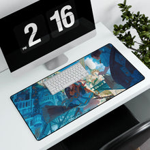 Load image into Gallery viewer, Anime Girl Mouse Pad (Desk Mat) With Laptop
