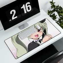 Load image into Gallery viewer, Girls und Panzer Mouse Pad (Desk Mat) With Laptop
