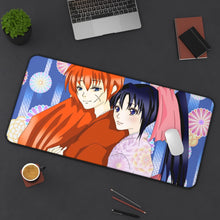 Load image into Gallery viewer, Rurouni Kenshin Mouse Pad (Desk Mat) On Desk
