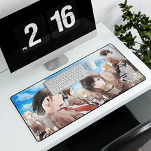 Load image into Gallery viewer, Anime Attack On Titan Mouse Pad (Desk Mat) With Laptop
