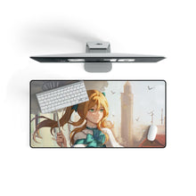 Load image into Gallery viewer, Anime Girl Mouse Pad (Desk Mat) On Desk
