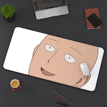 Load image into Gallery viewer, Saitama Mouse Pad (Desk Mat) On Desk
