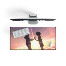 Load image into Gallery viewer, Your Name. Mouse Pad (Desk Mat) On Desk
