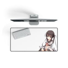 Load image into Gallery viewer, Anime Girl Mouse Pad (Desk Mat) On Desk
