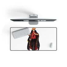 Load image into Gallery viewer, One Piece Monkey D. Luffy Mouse Pad (Desk Mat) On Desk
