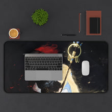 Load image into Gallery viewer, Goblin Slayer Goblin Slayer, Priestess Mouse Pad (Desk Mat) With Laptop
