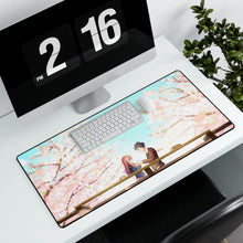 Load image into Gallery viewer, Koe No Katachi Shouko Nishimiya, Shouya Ishida Mouse Pad (Desk Mat) With Laptop
