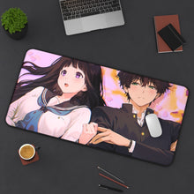 Load image into Gallery viewer, Hyouka Eru Chitanda Mouse Pad (Desk Mat) On Desk
