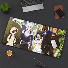 Load image into Gallery viewer, Is It Wrong To Try To Pick Up Girls In A Dungeon? Mouse Pad (Desk Mat) On Desk
