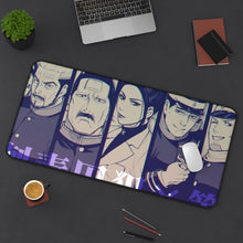 Load image into Gallery viewer, Golden Kamuy Mouse Pad (Desk Mat) On Desk
