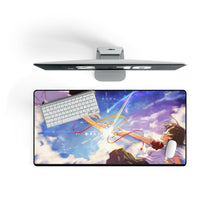 Load image into Gallery viewer, Your Name. Mouse Pad (Desk Mat) On Desk
