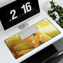 Load image into Gallery viewer, Anime Girl Mouse Pad (Desk Mat) With Laptop
