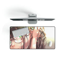 Load image into Gallery viewer, #8.2910, Anime, Girl, Glasses, Art, Mouse Pad (Desk Mat)
