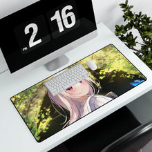 Load image into Gallery viewer, Anime Girl Mouse Pad (Desk Mat) With Laptop
