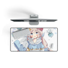 Load image into Gallery viewer, Anime Girl Mouse Pad (Desk Mat) On Desk

