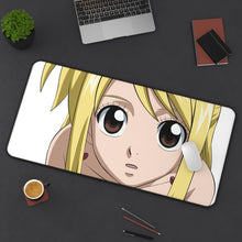 Load image into Gallery viewer, Fairy Tail Lucy Heartfilia Mouse Pad (Desk Mat) On Desk
