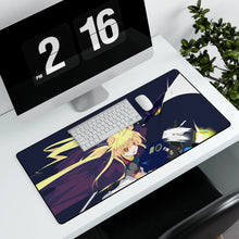 Load image into Gallery viewer, Magical Girl Lyrical Nanoha Mouse Pad (Desk Mat) With Laptop
