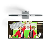 Load image into Gallery viewer, Igarashi and Takeda Mouse Pad (Desk Mat) On Desk

