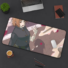 Load image into Gallery viewer, Jujutsu Kaisen Nobara Kugisaki Mouse Pad (Desk Mat) On Desk
