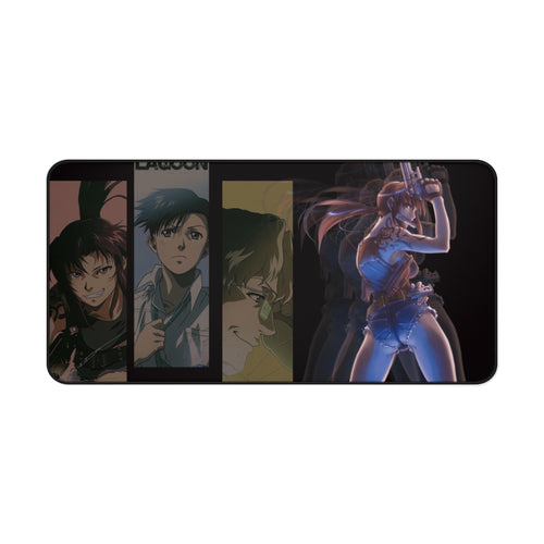 Black Lagoon Mouse Pad (Desk Mat)