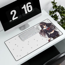 Load image into Gallery viewer, Anime Girl Mouse Pad (Desk Mat) With Laptop
