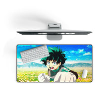 Load image into Gallery viewer, My Hero Academia Izuku Midoriya Mouse Pad (Desk Mat) On Desk
