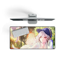 Load image into Gallery viewer, Anime Girl Mouse Pad (Desk Mat) On Desk
