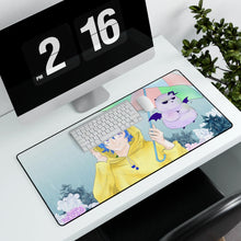 Load image into Gallery viewer, Mairimashita! Iruma-kun Mouse Pad (Desk Mat) With Laptop
