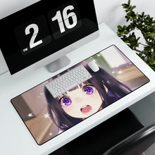 Load image into Gallery viewer, Hyouka Eru Chitanda Mouse Pad (Desk Mat) With Laptop
