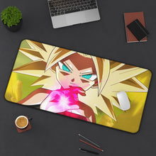 Load image into Gallery viewer, Caulifla (Dragon Ball) Mouse Pad (Desk Mat) On Desk
