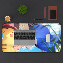 Load image into Gallery viewer, Anime Pokémon Mouse Pad (Desk Mat) With Laptop
