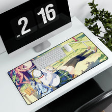 Load image into Gallery viewer, Anime Girl Mouse Pad (Desk Mat) With Laptop
