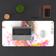 Load image into Gallery viewer, Kuzu No Honkai Hanabi Yasuraoka Mouse Pad (Desk Mat) With Laptop
