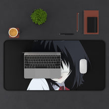 Load image into Gallery viewer, Mei Misaki Mouse Pad (Desk Mat) With Laptop
