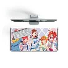 Load image into Gallery viewer, Ichika , Nino , Miku , Yotsuba &amp; Itsuki Mouse Pad (Desk Mat)
