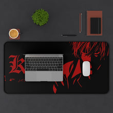 Charger l&#39;image dans la galerie, Light Yagami 8k Mouse Pad (Desk Mat) With Laptop
