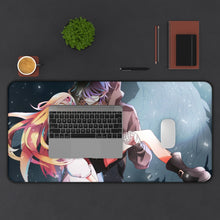 Load image into Gallery viewer, Angels Of Death Rachel Gardner Mouse Pad (Desk Mat) With Laptop
