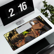 Load image into Gallery viewer, Anime One-Punch Man Mouse Pad (Desk Mat) With Laptop
