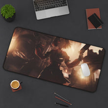 Load image into Gallery viewer, Kabaneri Of The Iron Fortress Mouse Pad (Desk Mat) On Desk
