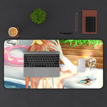 Cargar imagen en el visor de la galería, Aho Girl Mouse Pad (Desk Mat) With Laptop
