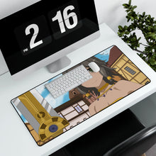 Load image into Gallery viewer, Tiona Hiryute, Dungeon ni Deai! Mouse Pad (Desk Mat) With Laptop
