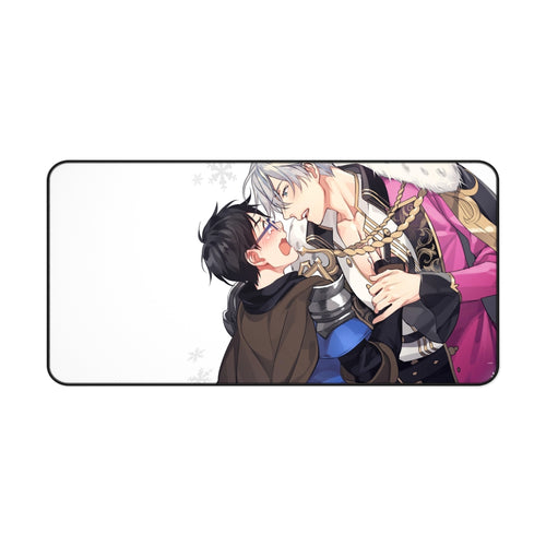 Yuri!!! On Ice Victor Nikiforov, Yuuri Katsuki Mouse Pad (Desk Mat)