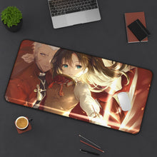 Load image into Gallery viewer, Fate/Stay Night: Unlimited Blade Works Mouse Pad (Desk Mat) On Desk
