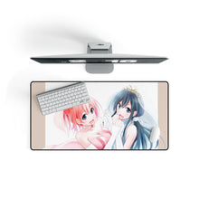 Load image into Gallery viewer, My Teen Romantic Comedy SNAFU Yukino Yukinoshita, Yui Yuigahama Mouse Pad (Desk Mat) On Desk
