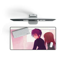 Load image into Gallery viewer, Hanbun no Tsuki ga Noboru Sora Mouse Pad (Desk Mat) On Desk

